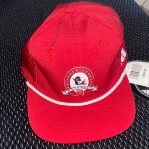 adidas Red Golf Hat